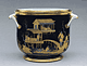 Back of one vase