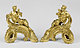 Pair of Firedogs / Cressent