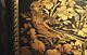 Bird in marquetry