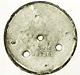 Signature on reverse of dial