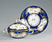 Lidded Bowl & Dish / Vincennes Factory