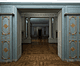 Front doors open