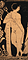 Figure behind man with lyre