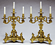 Pair of Candelabra / Boulle