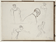 5 Rapid Sketches / Degas