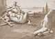 Centaur and Faun / G. D. Tiepolo