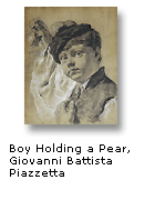 Boy Holding a Pear / Piazzetta