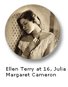 Ellen Terry at 16 / Cameron