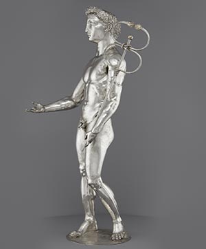 Roman Mercury from the Berthouville Treasure, 360° View 