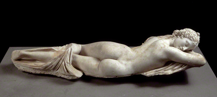 Hermaphroditos (The Sleeping Hermaphrodite) / Roman