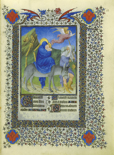 Flight into Egypt / Limbourg