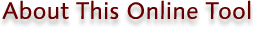 About This Online Tool