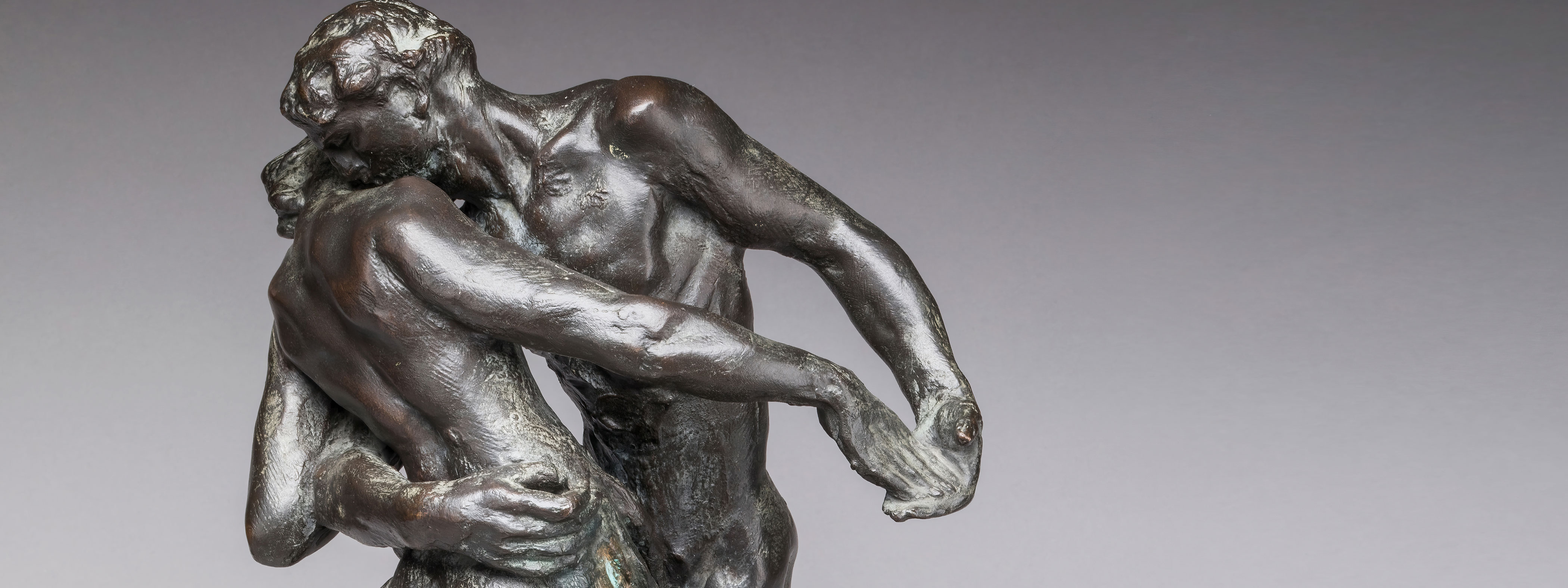 The Waltz (Allioli) (detail), about 1900, Camille Claudel. Bronze. Private collection. Photo: Musée Yves Brayer