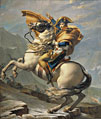Bonaparte Crossing the Alps / David