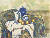 Still Life with Blue Pot / Cezanne