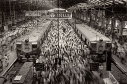 Church Gate Station, Western Railroad Line, Bombay, India / Salgado