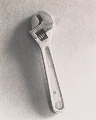 Open-end Crescent Wrench, German Manufacture, 56 cents / Evans