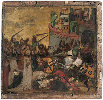 The Martyrdom of Saint Ursula and the Eleven Thousand Virgins / Daddi