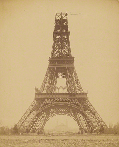 The Eiffel Tower: State of the Construction