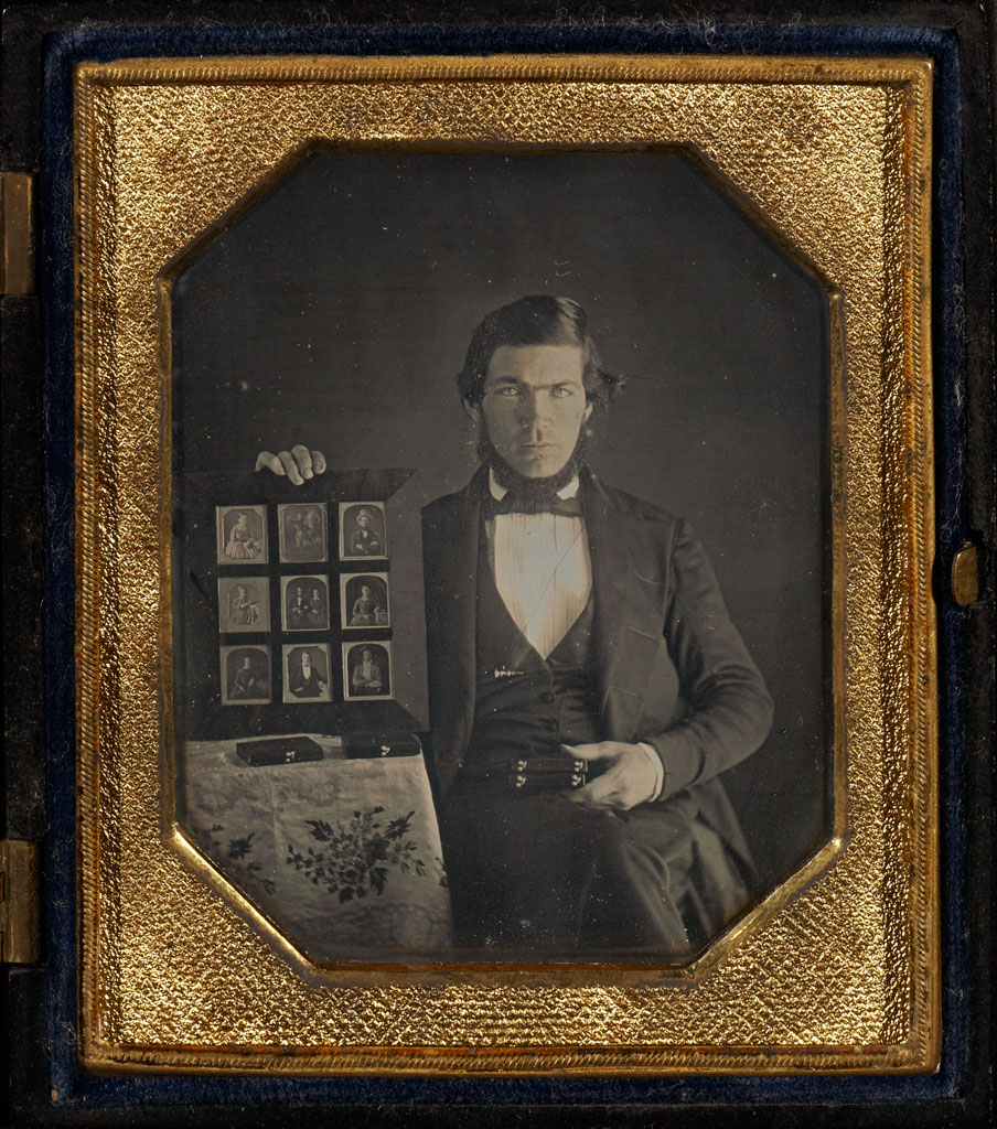 Louis Daguerr39e Self Portrait Using A Daguerrotype On Louis Daguerr39e Self Portrait Using A Daguerrotype On