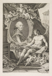 Frontispiece from the Duke of Orleans' gem catalogue / Saint-Aubin