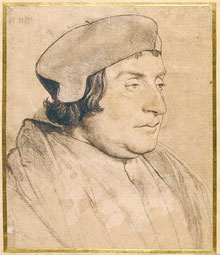 Portrait of a Scholar or Cleric / Hans Holbein the Younger