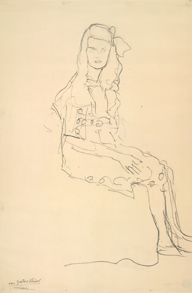 Study for the Portrait of Mda Primavesi / Klimt