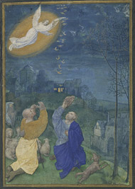 Annunciation to the Shepherds / M Houghton Miniatures