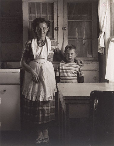 Young Mother and Son, Gunlock, Utah