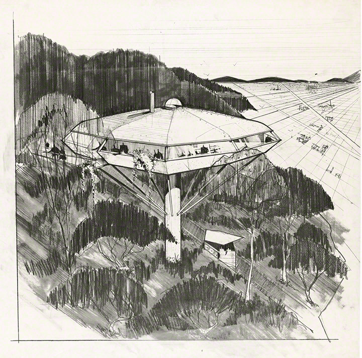 Malin House (Chemosphere) by John Lautner