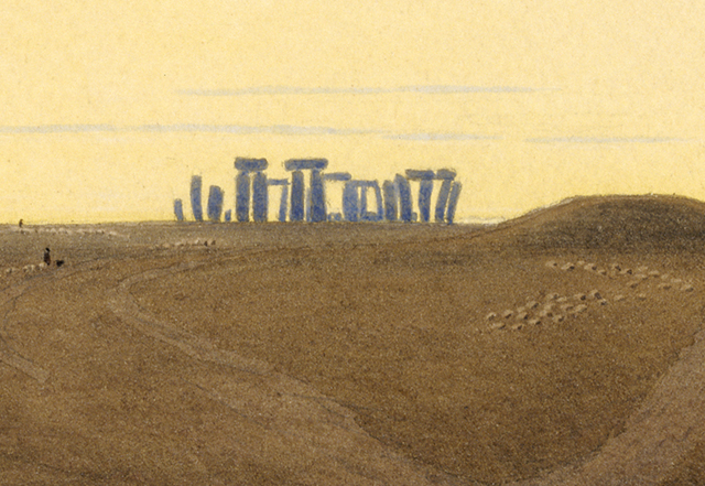 Stonehenge at Twilight (detail) / Turner of Oxford