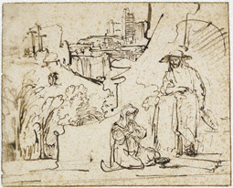 Christ as Gardener Appearing to Mary Magdalene / Bol