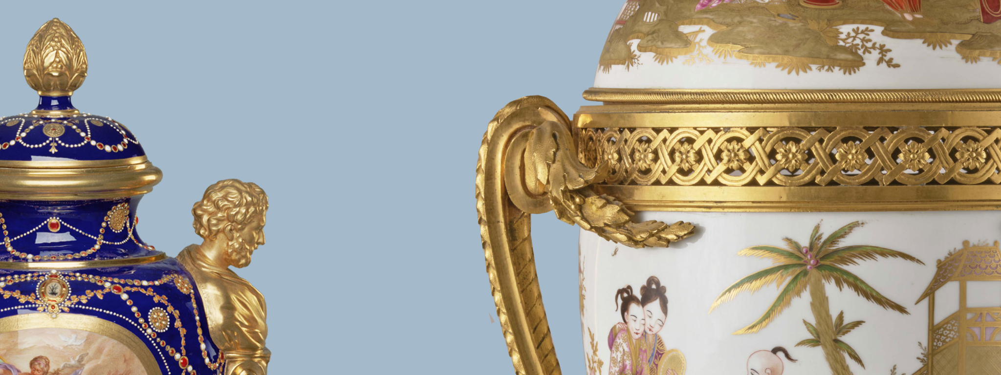 Porcelain from Versailles: Vases for a King & Queen