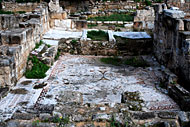 Mosaic pavement