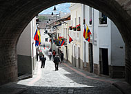 neighborhood of La Ronda, Quito