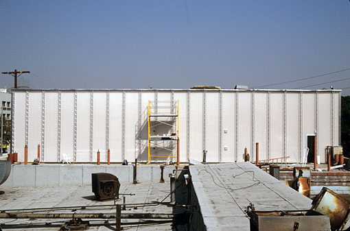 protection being installed
