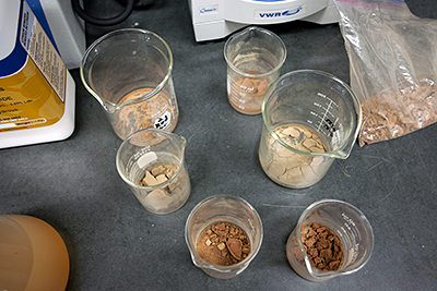 Athenian clay samples