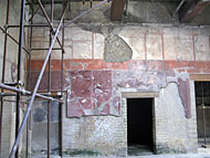 Herculaneum - wall painting deterioration