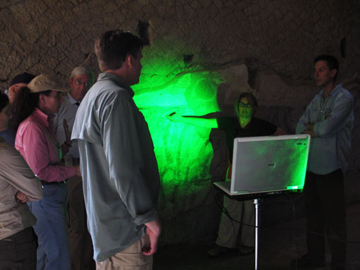 laser speckle interferometry