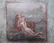 wall painting scene Herculaneum
