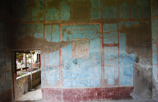 wall painting scene Herculaneum
