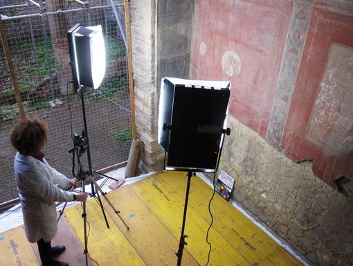 conservation documentation at Herculaneum