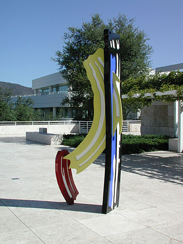 Roy Lichtenstein's Three Brushstrokes