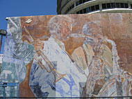 detail of mural 