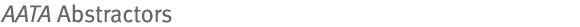 AATA Abstractors