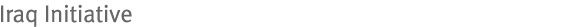 Iraq Initiative