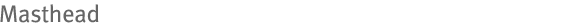 Masthead