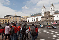 Plaza San Francisco in Quito