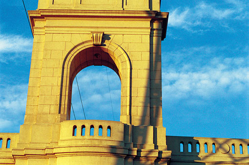 1st Street Bridge detail, Los Angeles
