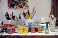 painting studio
